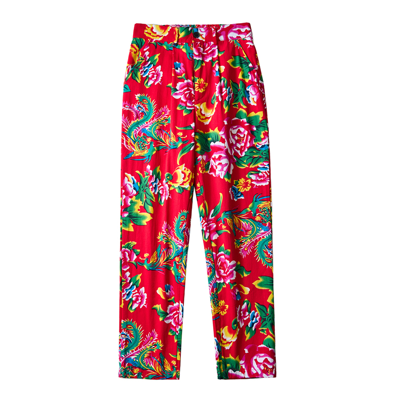 Streetwear Brand Popular - Men Chinese Style Popular Pants High