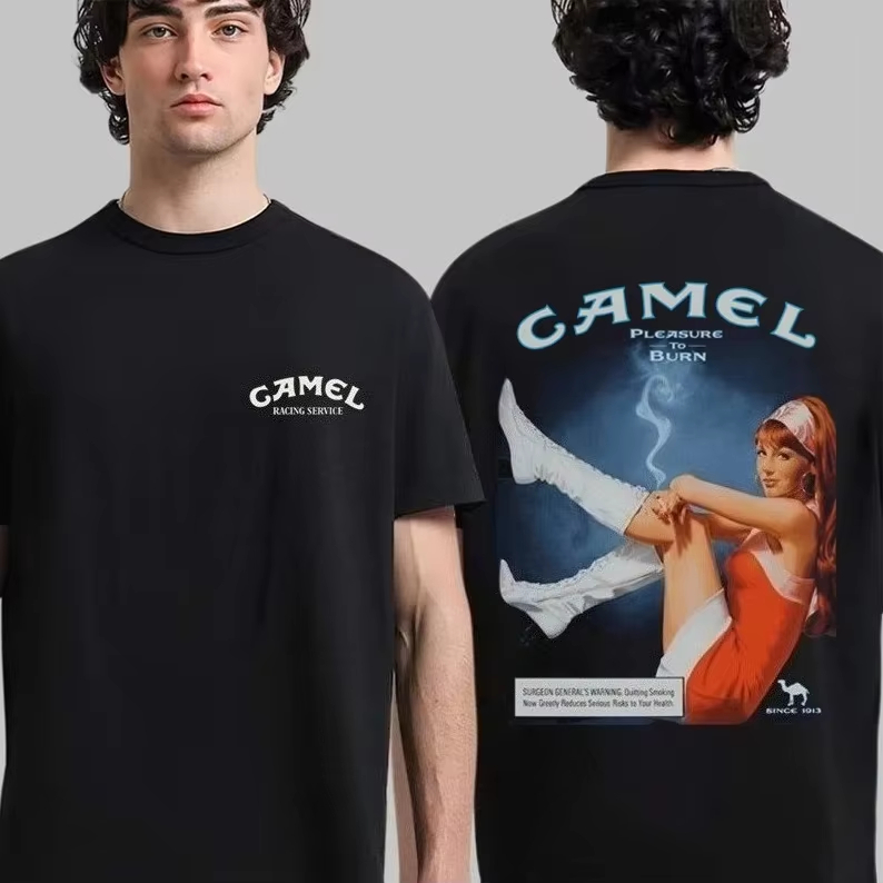 White Vintage Advertising Came - Streetwear Brand Popular review and price