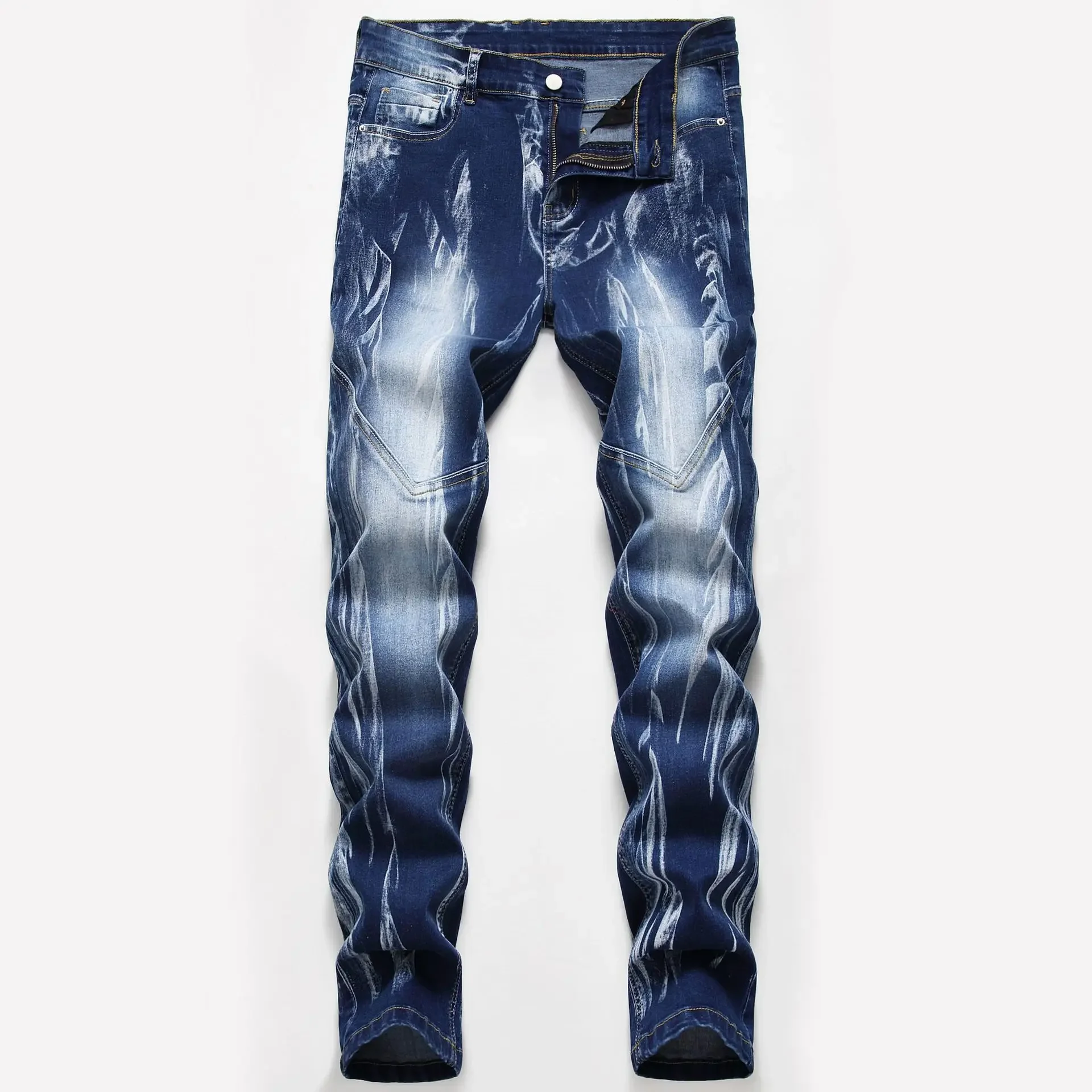 Fashion Print Men's Elasticity - Streetwear Brand Popular review and price