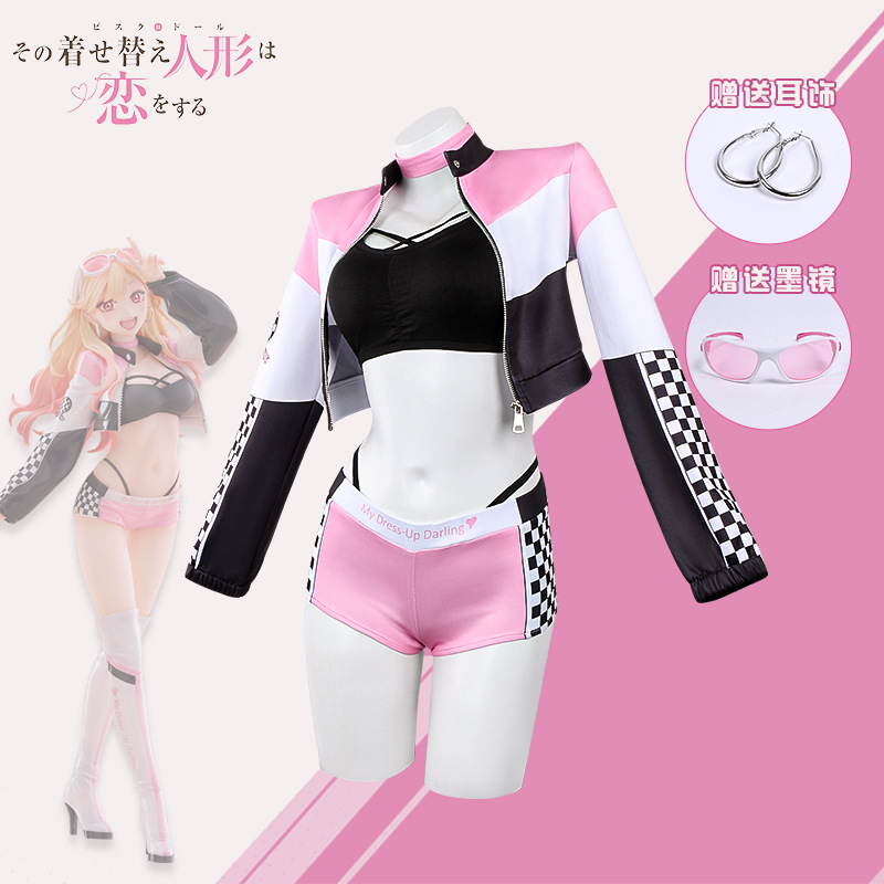 Anime My Dress Up Darling Wig  - Streetwear Brand Shorts review and price