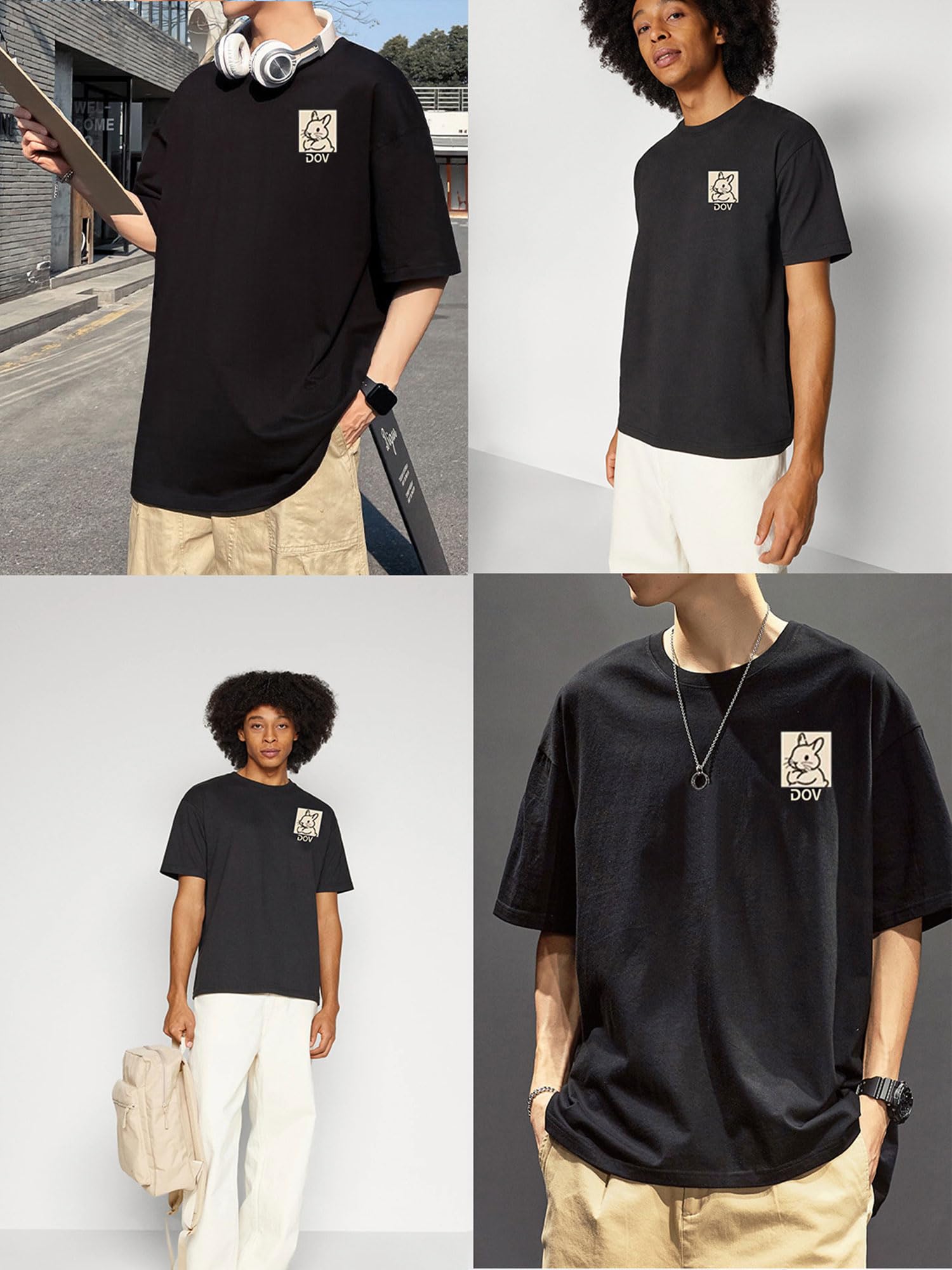 Unique Design Summer Cotton T  - Urban Streetwear Brand review and price