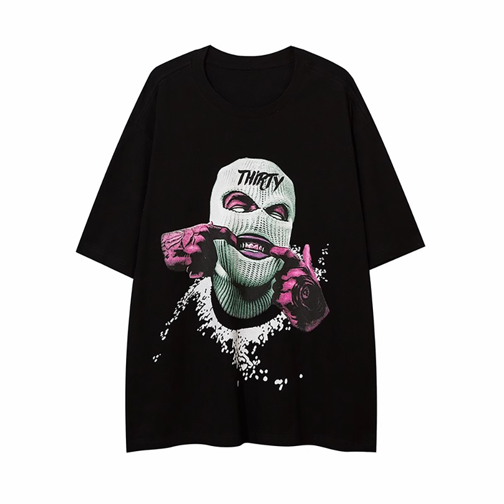 T-Shirt 100% Cotton Pattern Pr - Urban Streetwear Brand review and price
