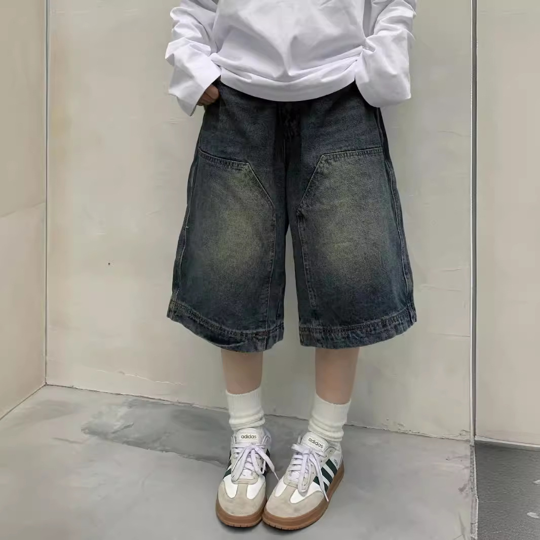 Women Y2K Vintage Baggy Jean S - Streetwear Brand Shorts review and price