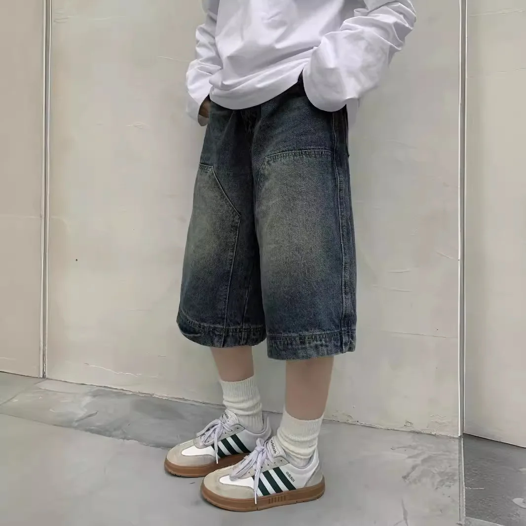 Women Y2K Vintage Baggy Jean S - Streetwear Brand Shorts review and price