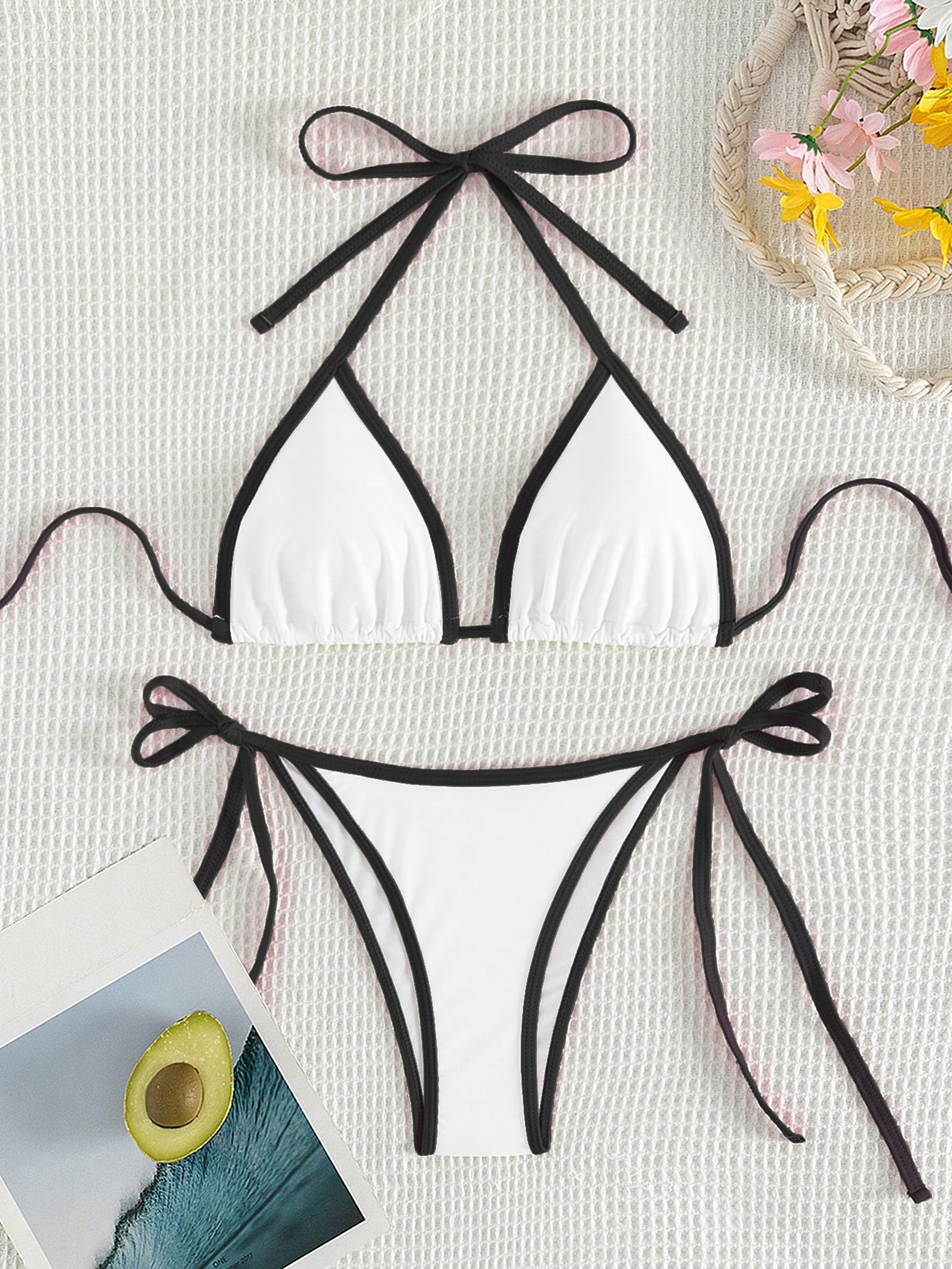 Summer white camisole bikini s - A Bathing Ape Camo review and price