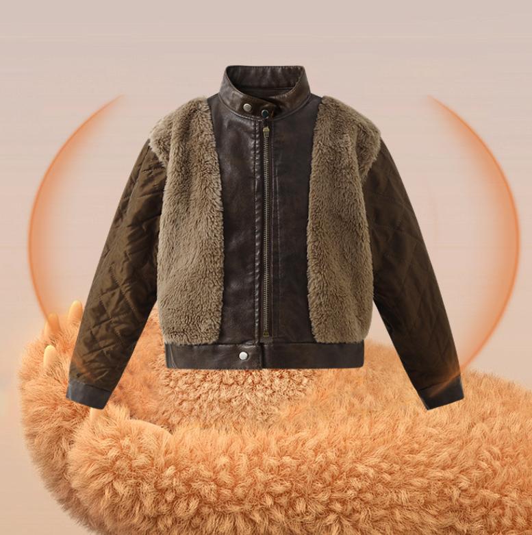 Kids Retro Winter Fleece Velve - Streetwear Brand Photography review and price