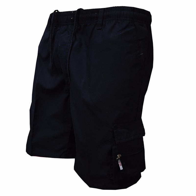 Men's Elastic Waist Cargo Shor - Streetwear Brand Shorts review and price