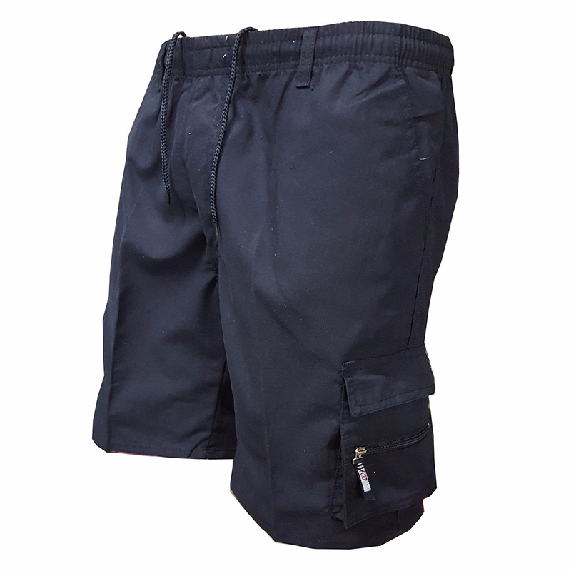 Men's Elastic Waist Cargo Shor - Streetwear Brand Shorts review and price