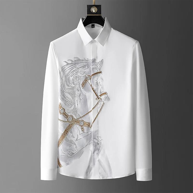 Brand Luxury Men's Shirt 2025  - Streetwear Uomo Brand review and price