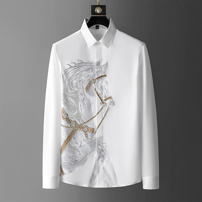 Brand Luxury Men's Shirt 2025  - Streetwear Uomo Brand review and price