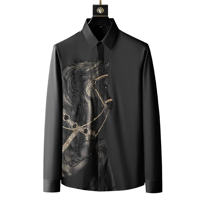Brand Luxury Men's Shirt 2025  - Streetwear Uomo Brand review and price
