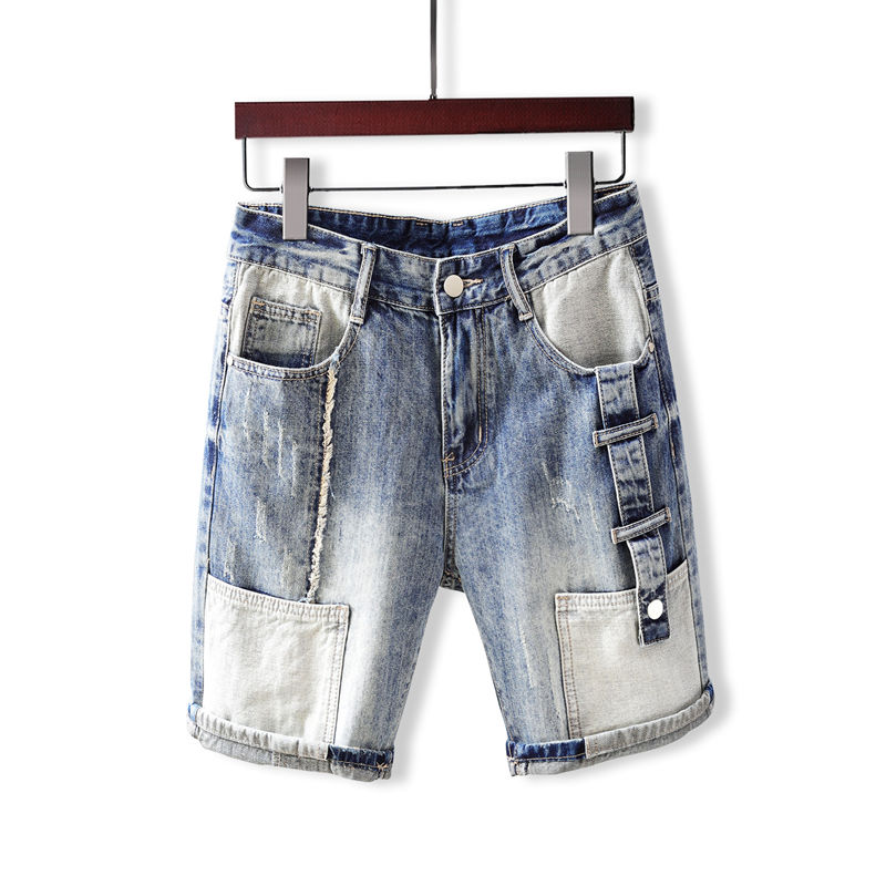 Men's Short Jeans Pants with P - Streetwear Brand Shorts review and price