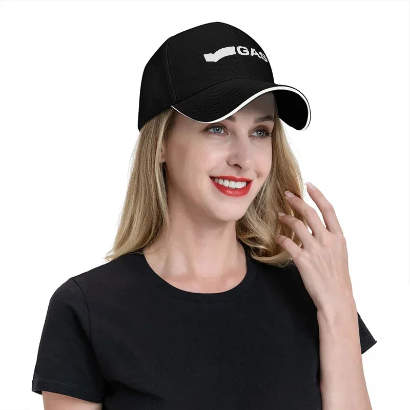 New GAS Brand Logo Black Baseb - Urban Streetwear Brand review and price