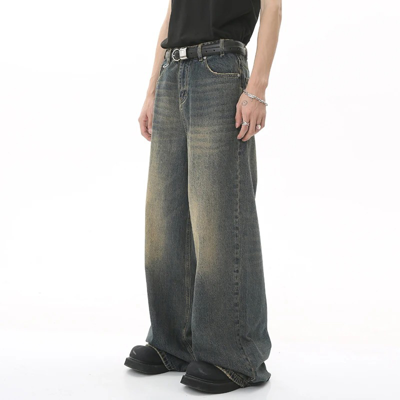 New Men's Baggy Straight Leg W - Streetwear Brand Popular review and price